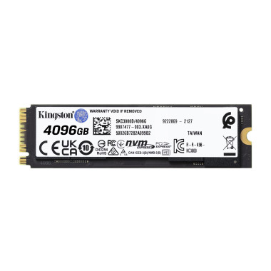 KNGDD038889 KINGSTON KC3000 4096GO SSD M.2 2280 NVME PCIE