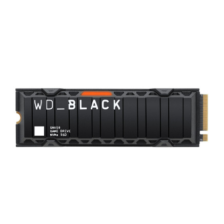 WESDD041587 WD BLACK SN850 NVMe 4.0x4 HEATSINK 1TB SSD.