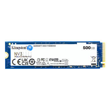 KNGDD045663 KINGSTON NV3 - 500Go - SSD M.2 NVME - PCIE 4.0 - 2280