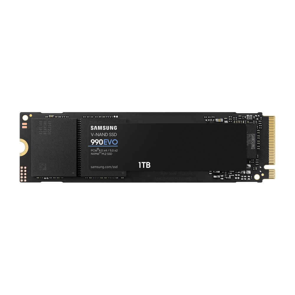 SAMDD044139 SAMSUNG 990 EVO MZ-V9E1T0BW 1To M.2 2280 PCIe 4.0 x4 5.0 x2, NVMe2.0 SAMDD044139 SAMSUNG 990 EVO MZ-V9E1T0BW 1To M.2 2280 PCIe 4.0 x4 5.0 x2, NVMe2.0