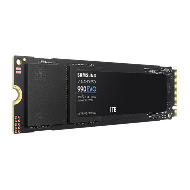 SAMDD044139 SAMSUNG 990 EVO  MZ-V9E1T0BW 1To M.2 2280 PCIe 4.0 x4   5.0 x2, NVMe2.0