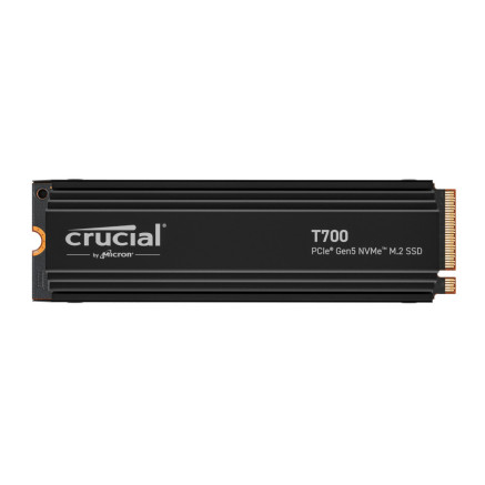 CRUDD045058 Crucial® T700 4TB PCIe Gen5 NVMe M.2 SSD with heatsink