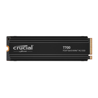 CRUDD045056 Crucial® T700 1TB PCIe Gen5 NVMe M.2 SSD with heatsink