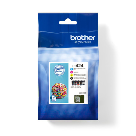 BROCO039956 Brother Multipack LC-424VAL BK+3 Couleurs