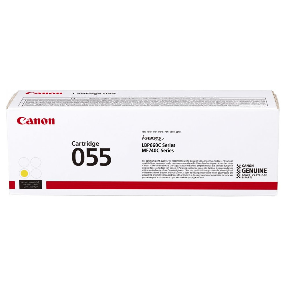 CANCO039414 Toner CANON 055 Yellow CANCO039414 Toner CANON 055 Yellow