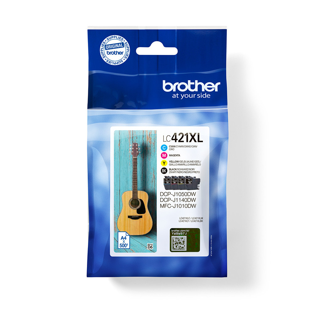 BROCO039114 Brother Multipack LC-421XLVAL BK+3 Couleurs BROCO039114 Brother Multipack LC-421XLVAL BK+3 Couleurs