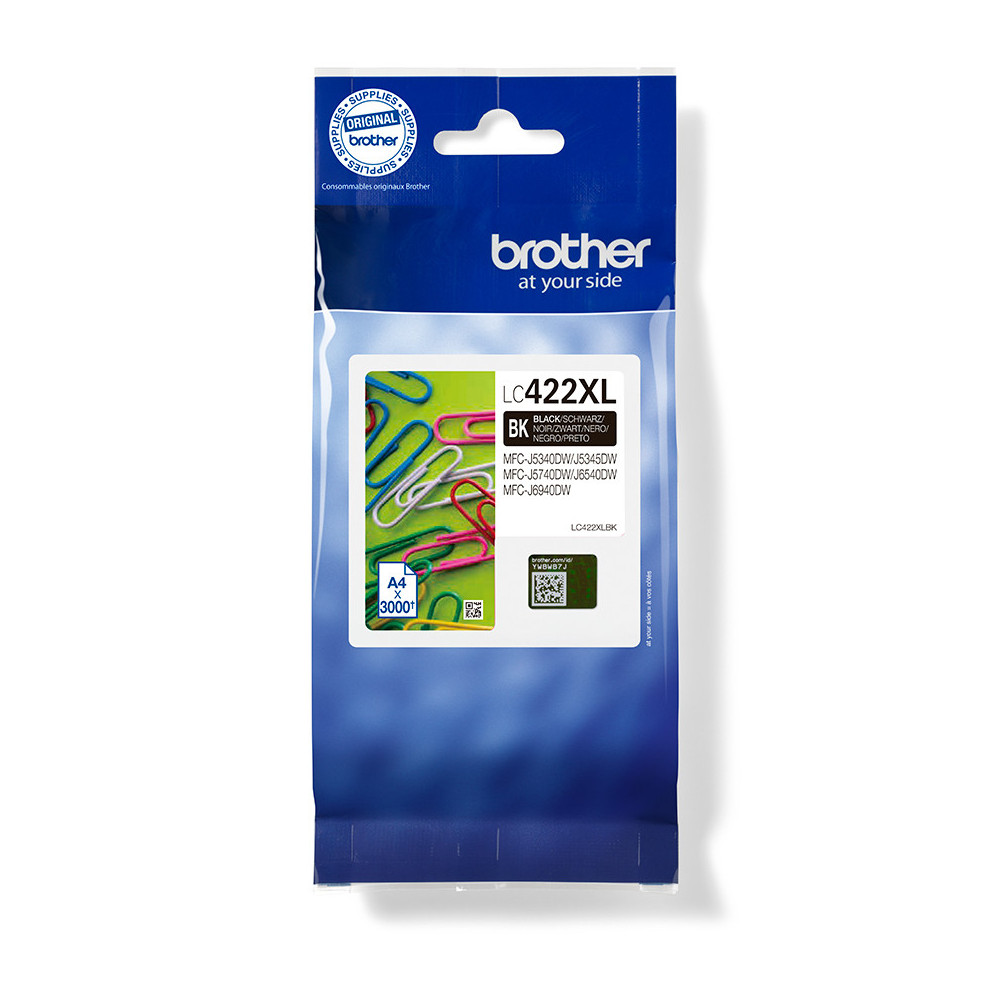 BROCO045579 Brother LC-422XLBK Black BROCO045579 Brother LC-422XLBK Black