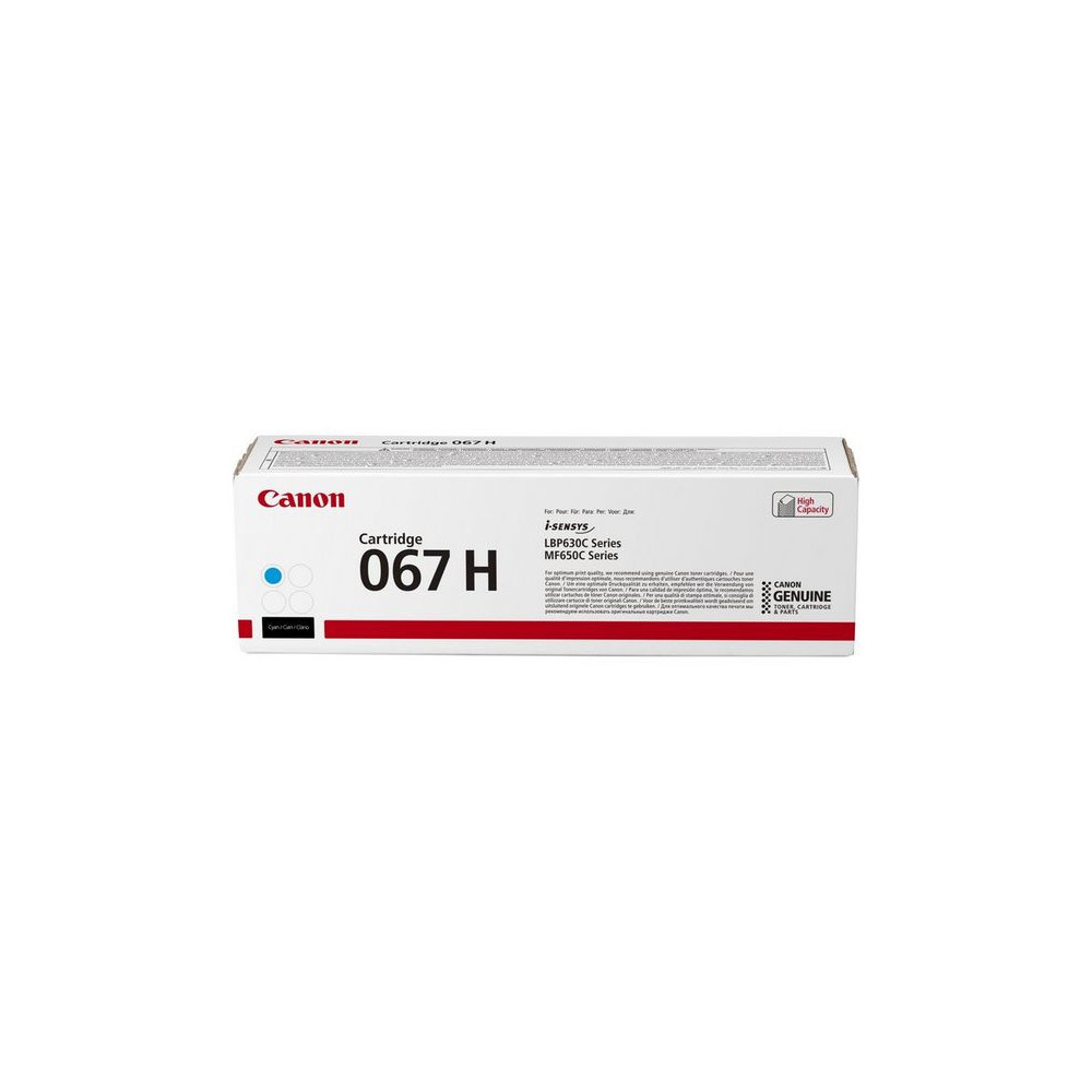 CANCO045518 Cyan CANON Toner Cartridge 067 High yield - 2350 pages CANCO045518 Cyan CANON Toner Cartridge 067 High yield - 2350 pages