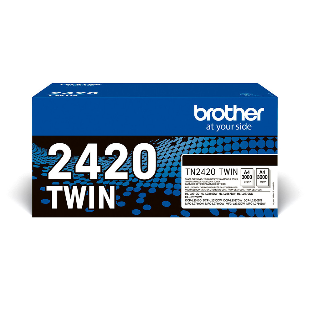 BROCO044439 Brother Toner TN-2420 twin-pack BROCO044439 Brother Toner TN-2420 twin-pack