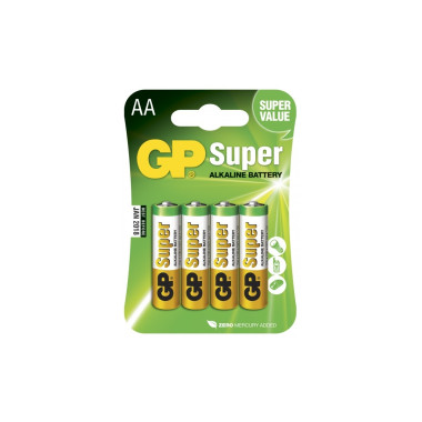 GPBCH045923 Blister 4 piles U+.Alcaline AA