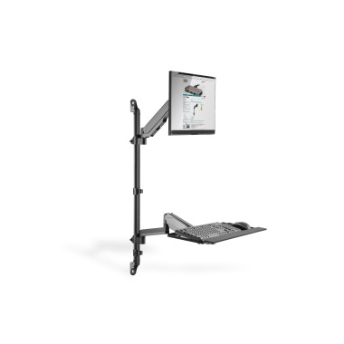 DIGEC042409 DA-90372 Support mural pour écran 17 à 32p avec tablette clavier