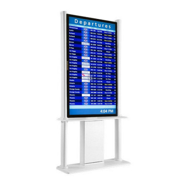 TCYEC040119 Support au sol - TV 45 - 55 - Vesa 600 x 400 - Blanc