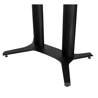 BTEEC039509 Support BT8709 B  100p poser au sol Vesa 900 Max 100Kgge max 70kg - Black Silver