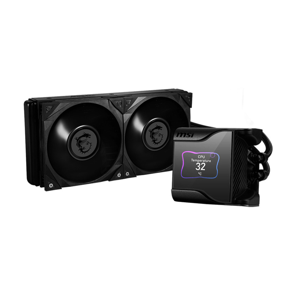 MSIVE038785 MSI MEG CORELIQUID S280 - AMD INTEL - LGA 1700 - 2x VENTILATEURS