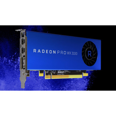 AMDCV039757 AMD RADEON PRO WX 3100 - 4GB GDDR5 - PCI-E 3.0 16X - 2XMDP DP - RETAIL