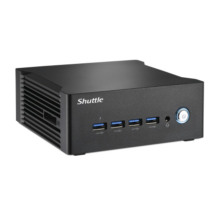 SHUBB046122 SHUTTLE XPC NANO NA10H7 - Barebone - AMD Ryzen 7 8845H - AI - 2x DDR5 - M.2 -2x RJ45 - Wifi