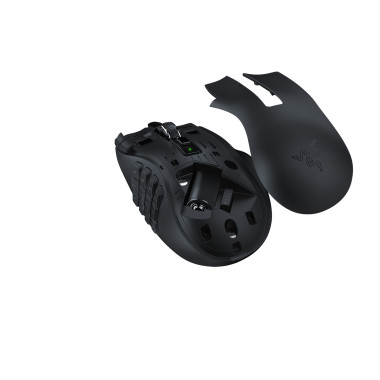 RAZER Naga V2 HyperSpeed Noir   Souris de Jeu MMO sans Fil Ergonomique  19 Bou