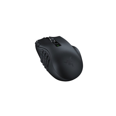 RAZER Naga V2 HyperSpeed Noir   Souris de Jeu MMO sans Fil Ergonomique  19 Bou