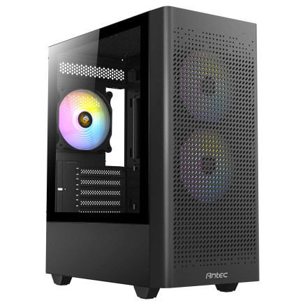 ANTBT046082 Antec NX500M Boitier Moyen Tour ARGB BT MATX USBC/USB2/USB3 4F120MM COTE TRANSPARENT