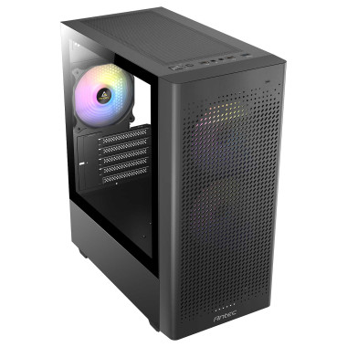 ANTBT046082 Antec NX500M Boitier Moyen Tour ARGB BT MATX USBC/USB2/USB3 4F120MM COTE TRANSPARENT
