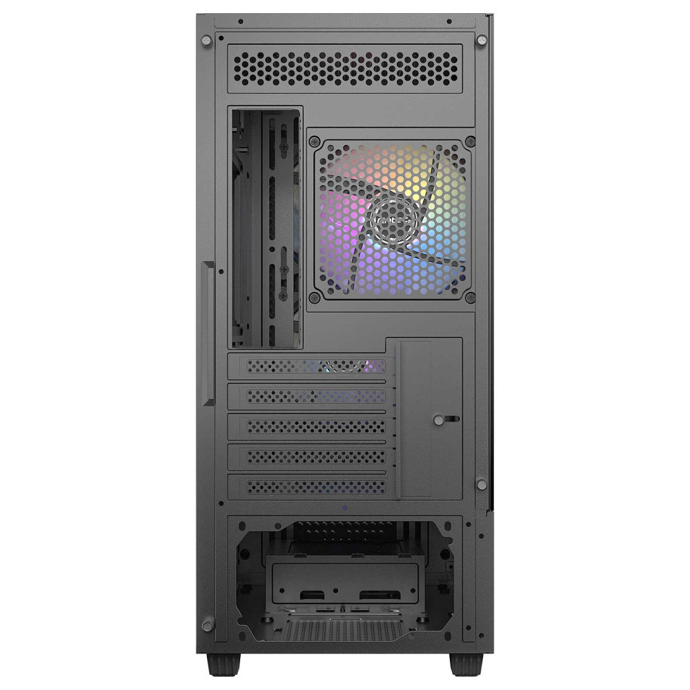ANTBT046082 Antec NX500M Boitier Moyen Tour ARGB BT MATX USBC/USB2/USB3 4F120MM COTE TRANSPARENT