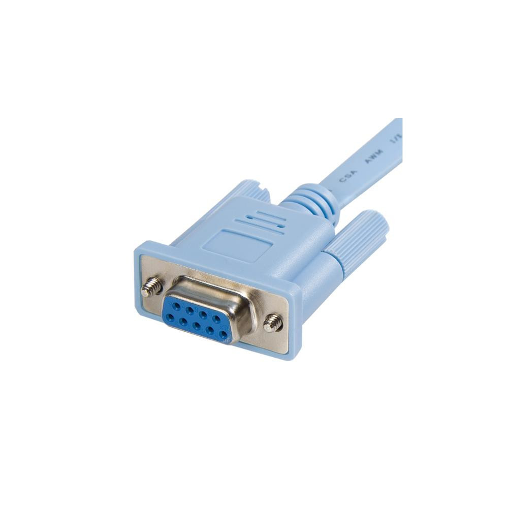 STARE031055 Câble console RJ45-DB9 1.8 m pour routeur Cisco
