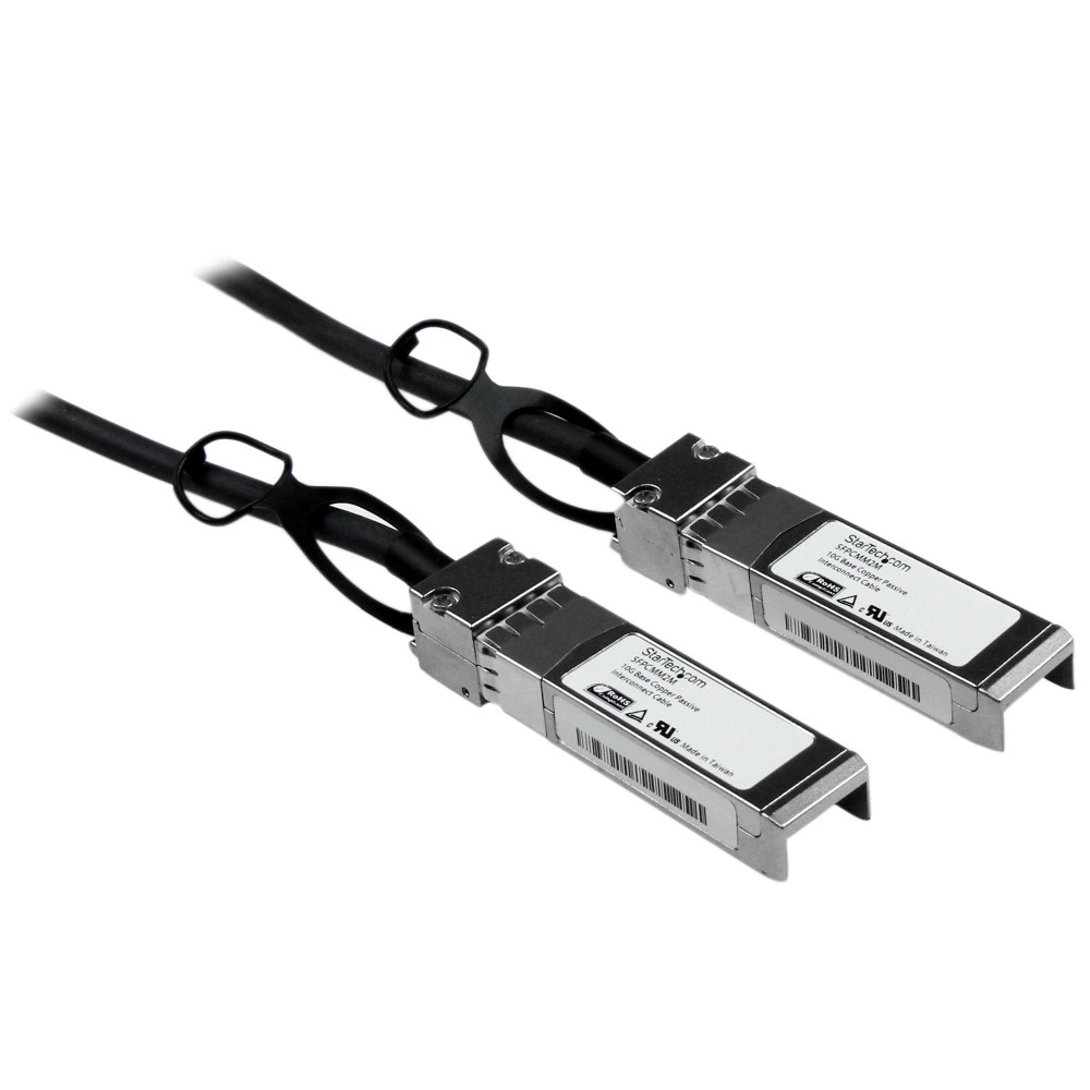 STARE030262 Câble réseau passif SFP+ 10 GbE à connexion directe twinax en cuivre de 2 m - Co STARE030262 Câble réseau passif SFP+ 10 GbE à connexion directe twinax en cuivre de 2 m - Co
