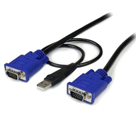 STABT034516 Câble pour Switch KVM VGA avec USB 2 en 1 - 3m