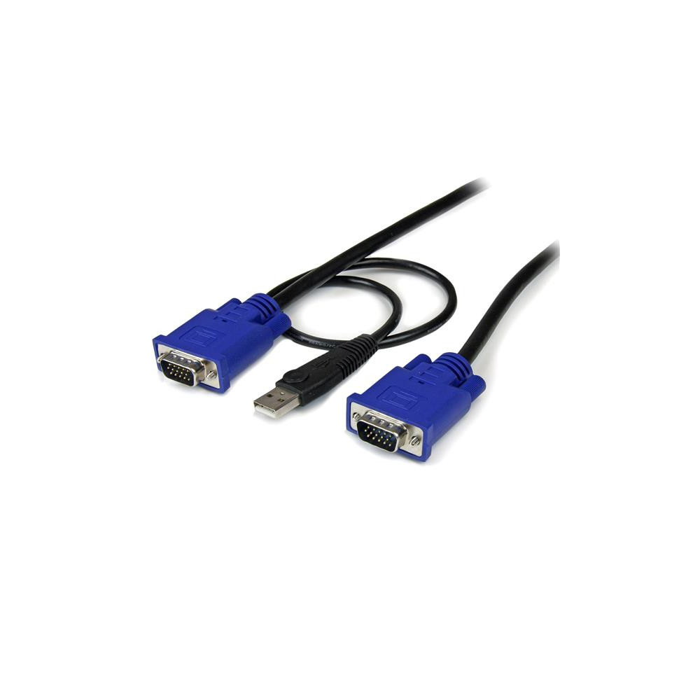 STABT034516 Câble pour Switch KVM VGA avec USB 2 en 1 - 3m STABT034516 Câble pour Switch KVM VGA avec USB 2 en 1 - 3m