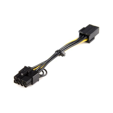 STAAL030117 adaptateur alim PCIe 6p vers 8p 15 cm
