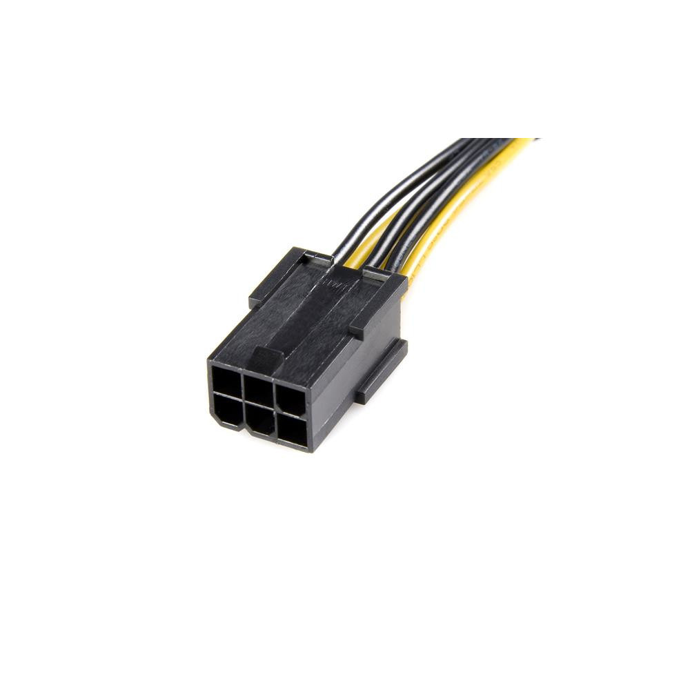 STAAL030117 adaptateur alim PCIe 6p vers 8p 15 cm