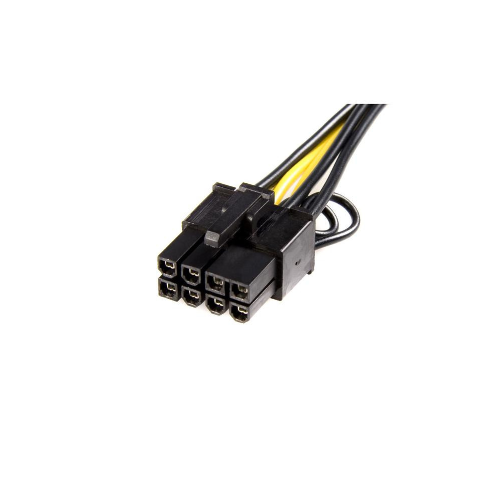 STAAL030117 adaptateur alim PCIe 6p vers 8p 15 cm
