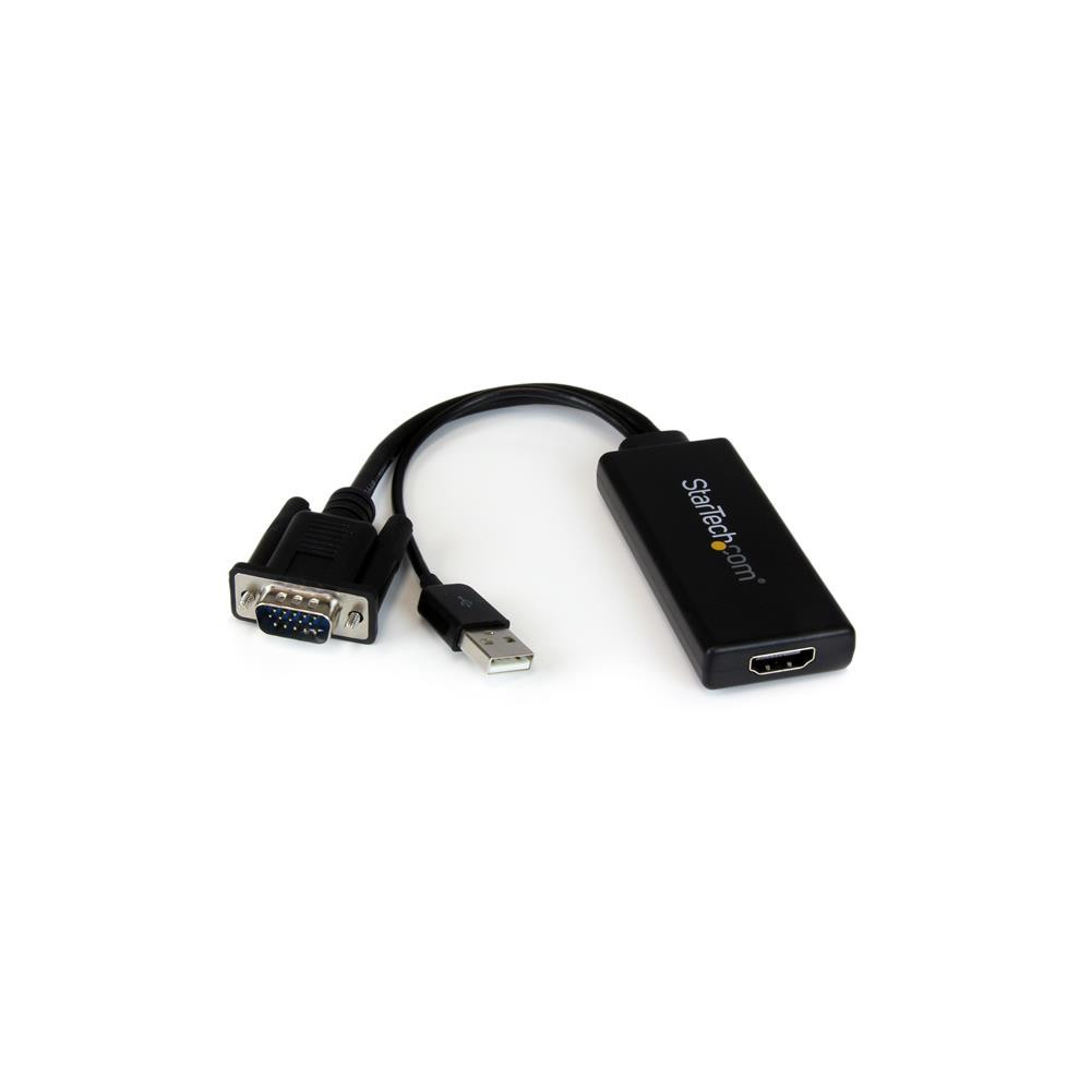 STAVI035495 Adap. VGA vers HDMI avec audio USB et alimentation USB STAVI035495 Adap. VGA vers HDMI avec audio USB et alimentation USB