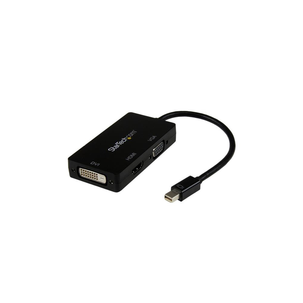 STAVI029057 Adaptateur Mini Displayport vers HDMI DVI VGA STAVI029057 Adaptateur Mini Displayport vers HDMI DVI VGA