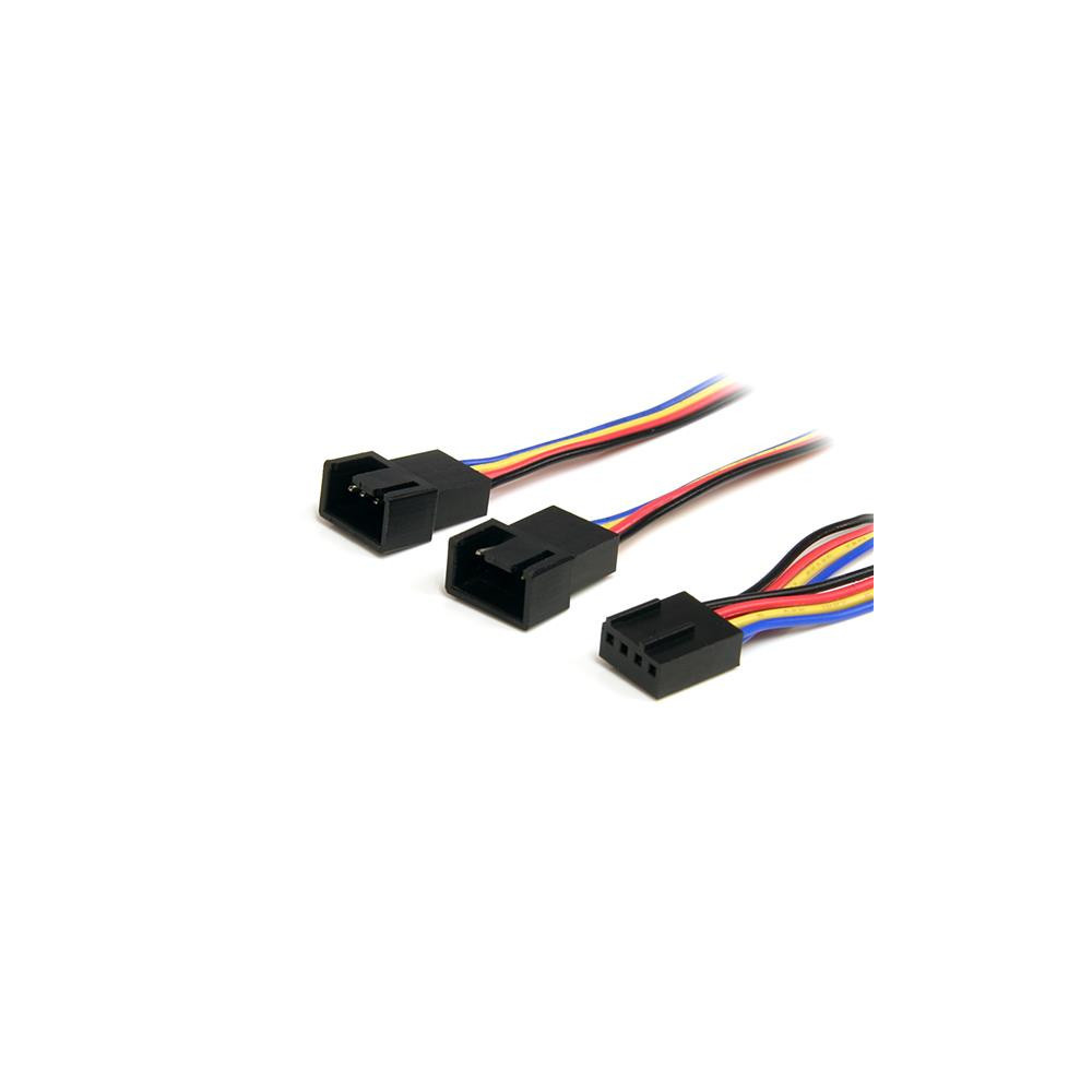 STAAL043884 Câble répartiteur alimentation pr ventilateurs 4 broches 31cm -F M - Pour Ventil STAAL043884 Câble répartiteur alimentation pr ventilateurs 4 broches 31cm -F M - Pour Ventil