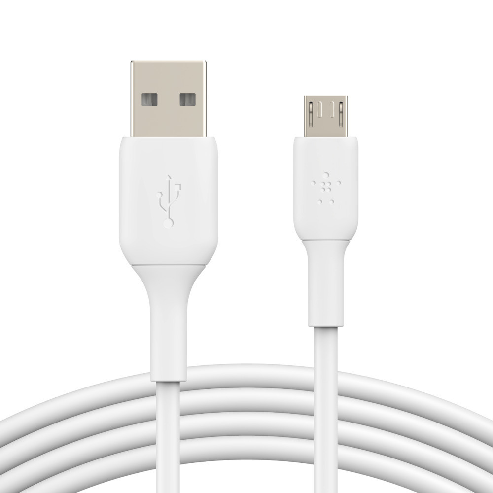 BELUS043663 Câble Micro-USB 1m blanc BELUS043663 Câble Micro-USB 1m blanc