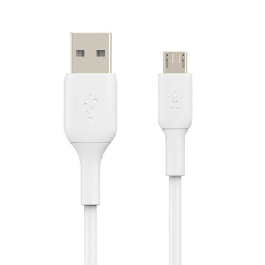 BELUS043663 Câble Micro-USB 1m blanc