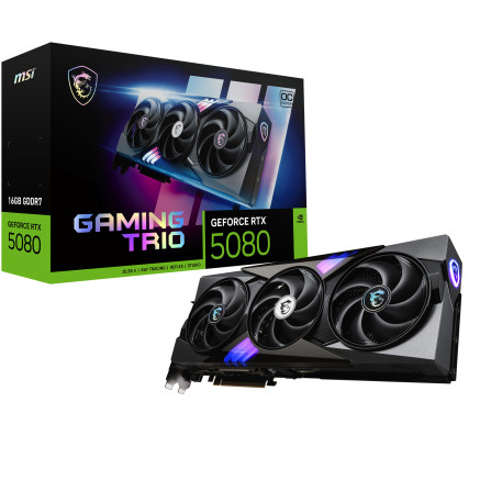 MSICV046192 MSI GeForce RTX 5080 Gaming Trio OC