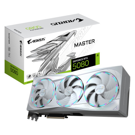 GIGCV046174 Gigabyte GeForce RTX 5080 Aorus Master Ice