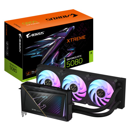 GIGCV046172 Gigabyte GeForce RTX 5080 Aorus Xtreme Waterforce