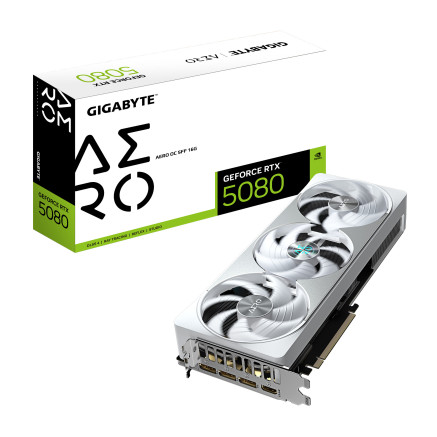 GIGCV046170 Gigabyte GeForce RTX 5080 Aero OC SFF