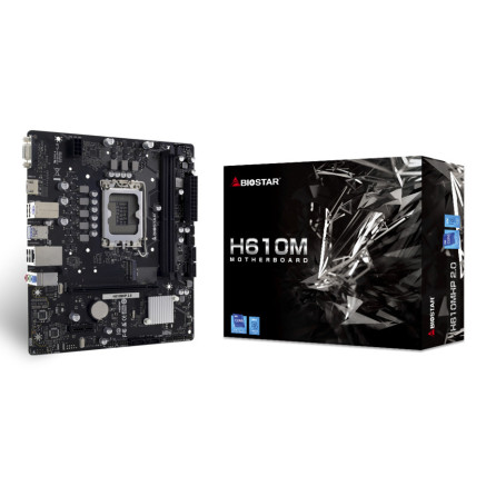 Biostar H610MHP 2.0 carte mère Intel H610 LGA 1700 micro ATX