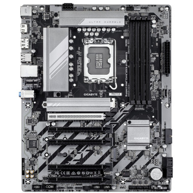 GIGABYTE B860 DS3H Carte mère - Processeurs Intel Core Ultra, VRM 8+1+2+2 phases, jusqu'à 9066MHz DDR5, 1xPCIe 5.0 + 1xPCIe 4.0