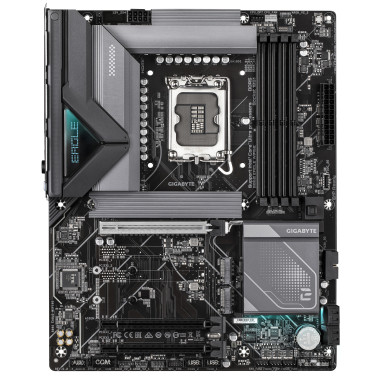 GIGABYTE B860 EAGLE WIFI6E Carte mère - Processeurs Intel Core Ultra, VRM 12+1+2+1 phases, jusqu'à 9066MHz DDR5, 1xPCIe 5.0 +