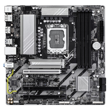GIGABYTE B860M DS3H Carte mère - Processeurs Intel Core Ultra, VRM 5+1+2+1 phases, jusqu'à 9066MHz DDR5, 1xPCIe 5.0 + 1xPCIe