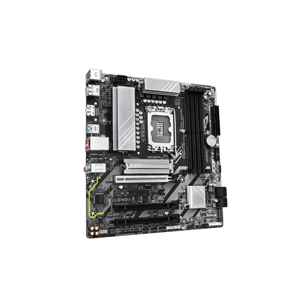 GIGABYTE B860M DS3H Carte mère - Processeurs Intel Core Ultra, VRM 5+1+2+1 phases, jusqu'à 9066MHz DDR5, 1xPCIe 5.0 + 1xPCIe