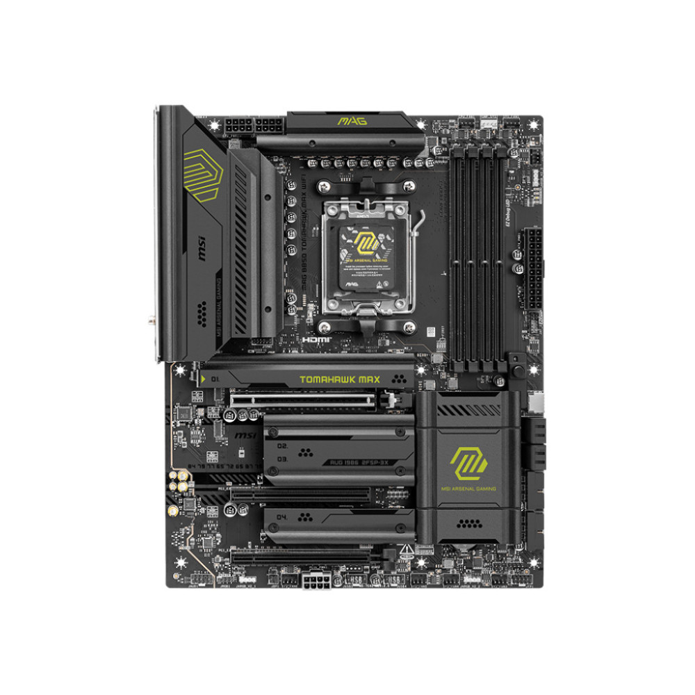 MSI MAG B850 TOMAHAWK MAX WIFI carte mère AMD B850 Emplacement AM5 ATX MSI MAG B850 TOMAHAWK MAX WIFI carte mère AMD B850 Emplacement AM5 ATX