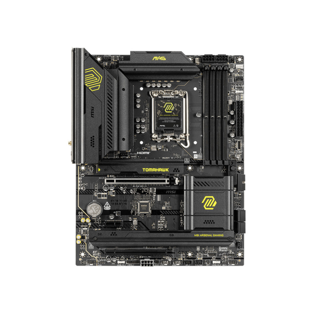 MSI MAG B860 TOMAHAWK WIFI carte mère Intel B860 LGA 1851 (Socket V1) ATX MSI MAG B860 TOMAHAWK WIFI carte mère Intel B860 LGA 1851 (Socket V1) ATX