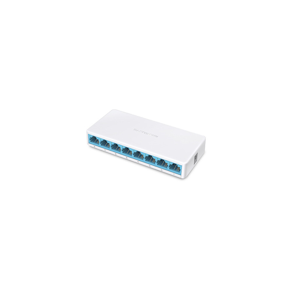 Mercusys MS108 commutateur réseau Non-géré Fast Ethernet (10 100) Blanc Mercusys MS108 commutateur réseau Non-géré Fast Ethernet (10 100) Blanc