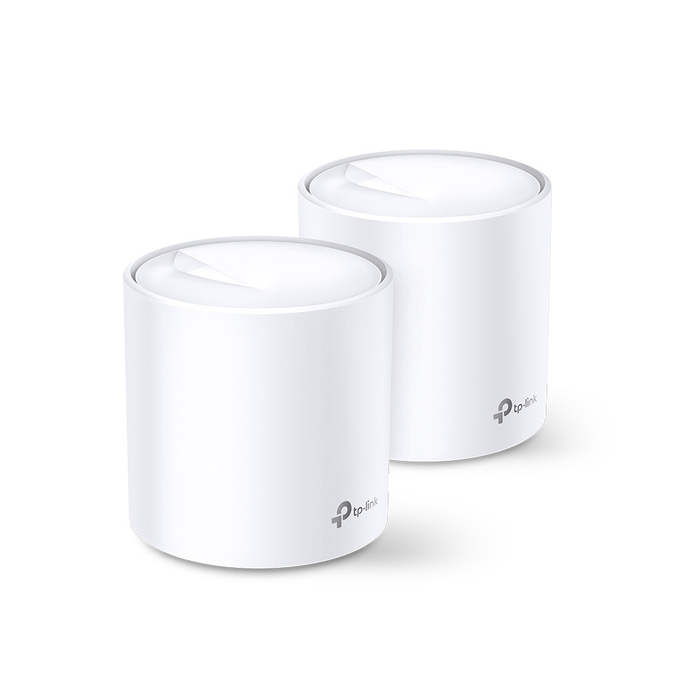 TP-Link DECOX60-2P système Wi-Fi maillé Bi-bande (2,4 GHz 5 GHz) Wi-Fi 6 (802.11ax) Blanc 2 Interne TP-Link DECOX60-2P système Wi-Fi maillé Bi-bande (2,4 GHz 5 GHz) Wi-Fi 6 (802.11ax) Blanc 2 Interne